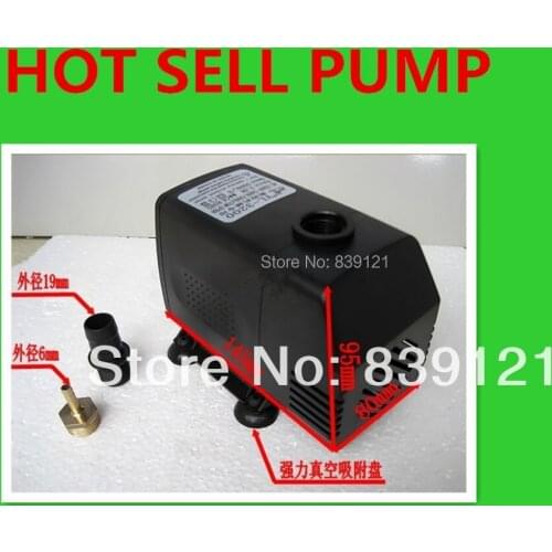 Free ship spindle Pump 3.2m 75w engraving machine engraving machine spindle cooling water pump submersible pump ultra-quiet