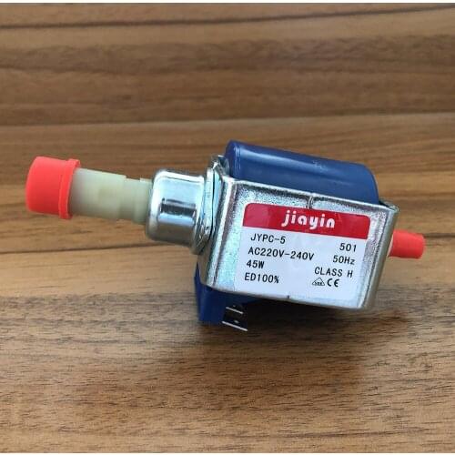 Jiayin JYPC-5 AC 220V - 240V 9bar 45W Electromagnetic Water Peristaltic Pump High Pressure Coffee Machine Self-priming Pump
