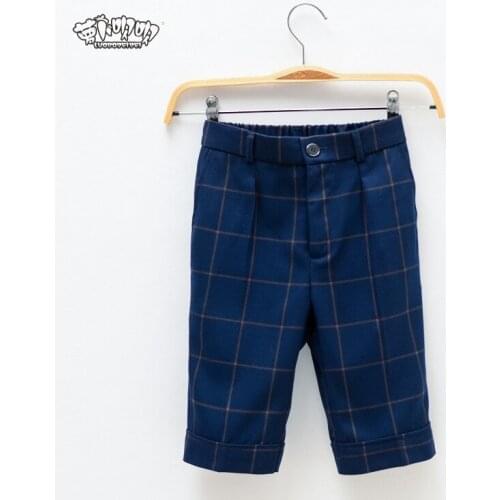 Summer Boys Prom pants for Weddings Outfit Kids Pants birthday Party Performance Clothes Teen Ceremonial breeches N83