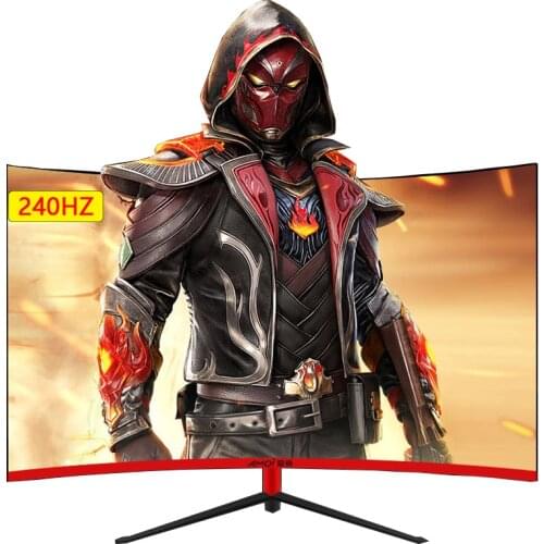 27" 240 HZ Monitor Gamer 1920 * 1080p LCD Curved Screen 1 MS HD gaming Display HDMI monitor PC Computer monitor for Desktop