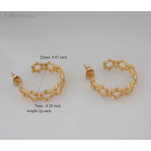 ORDER 10$ SHIP WITH TRACKING CODE / YELLOW - GOLD COLOR OVERLAY HOOP WITH STAR OF DAVID JEWISH TRADITION Magen David in Hebrew