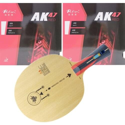Playa Sundial ALC Arylate-Carbon with Ak47 Red Professional Version Table Tennis Blade for New Material 40