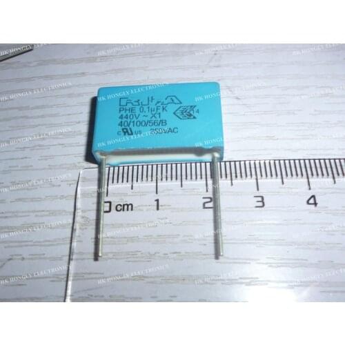 20PCS PHE844R PHE 0.1UF K 440V X1 0.1UF 104 P=22.5MM FILM CAPACITOR