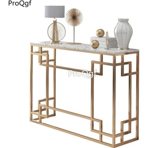 Prodgf 1 Set 100*30*85cm Marble Luxury Corner Table