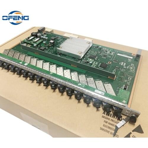 Huawei GPFD Service Board 16 Ports with 16Pcs GPON Class C+ SFP Modules use for GPON OLT Hua wei MA5608T MA5683T