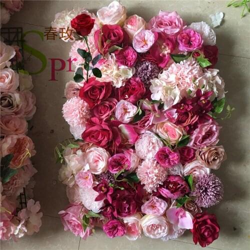 SPR Artificial Silk Flowers Peony Bouquets Bridal Rose Flowers Bouquet For Wedding Home Decoration Flores Artificiales
