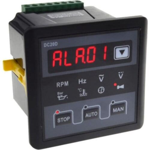 1.5A,3.5A Diesel Generators DC20D Genset Controller Upgrade for Diesel/Gasoline Engine Generator Electrical Equipment Supplies