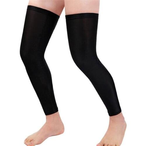 Cycling Leg Warmers Compression Knee Pad Protector Leg Sleeves Outdoor Sports Safety Soccer Running Leggings Cycling Socks