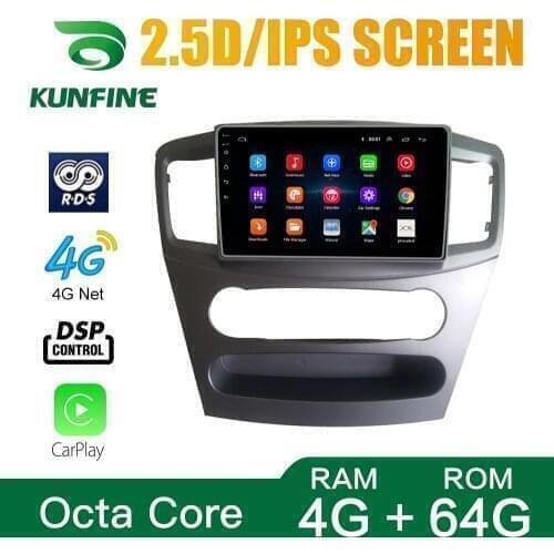 Octa Core Android 10.0 Car DVD GPS Navigation Player Deckless Car Stereo for Mitsubishi Lancer 2007-2012 Radio wifi