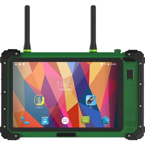 Original P5 Waterproof Android Tablet Phablet Digital Walkie talkie CB Ham Radio Vehicle 10" 4GB RAM GPS RTK Fingerprint Reader