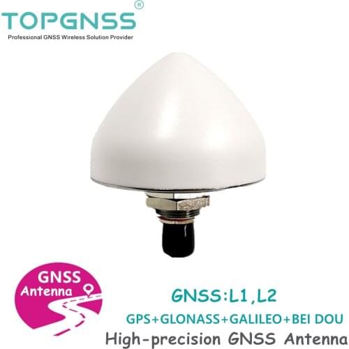 NEW 3V-12V RTK GNSS Antenna High precision for Zed-F9P module GPS Antenna high gain GALILEO GPS GLONASS BEIDOU,TNC-K