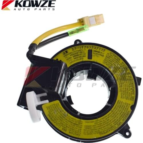 KOWEZ Car Steering Wheel Spring Spiral Coil Cable MR301705 fit for Mitsubishi Lancer 2000-2013 Montero Pajero 2000-2006 MR583930
