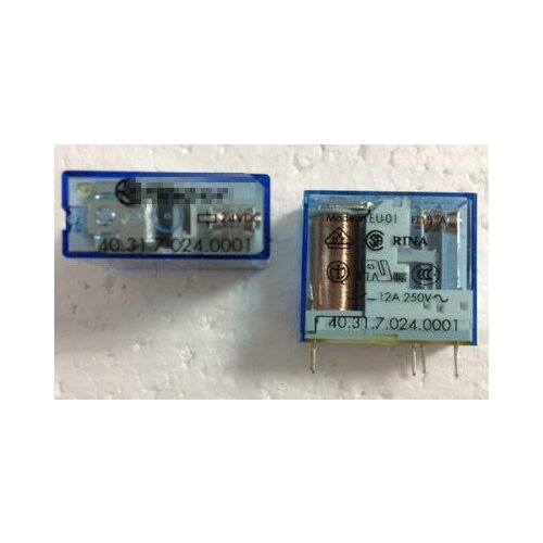 Free Shipping 2pcs/LOT 40.31S 24vdc 12a Brand new original Italian intermediate relay