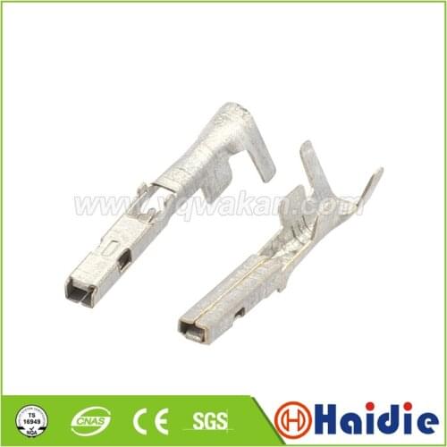 Free shipping 50pcs terminal for auto connector, loose crimp terminals DJ622-F1.5x0.6A