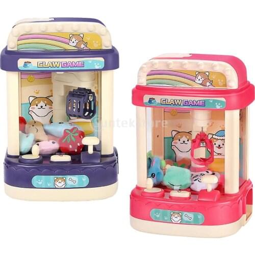 Electronic Arcade Claw Machine Mini Candy Prize Dispenser Game With Sound