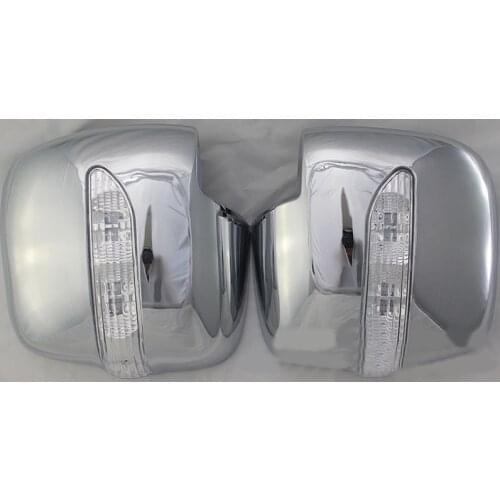2003-2008 LED Mirror Cover For Toyota Commuter Chrome Accessories Mirror Cover For Toyota Hiace 2008 Car Styling Car Parts