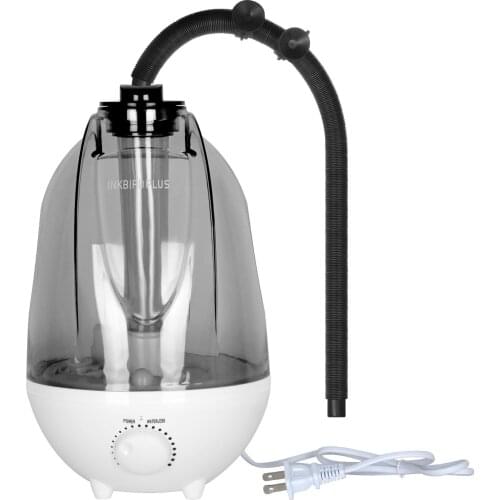 Inkbird Reptile Humidifier Water Tank Fog Machine Dry Burning-Resistant Fogger US/EU Plug for Snakes,Turtles,Frogs,Mushrooms