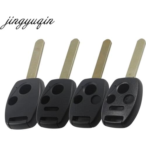 Jingyuqin 50PCS/LOT 2 /2+1 /3 /3+1 BUTTONS REMOTE KEY SHELL FOR HONDA ACCORD FIT CAR KEY FOB CASE( USA REGULATIONS )