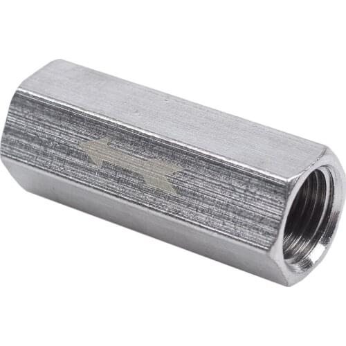 Brass 1/4'' Threaded BSPP Female Full Port One Way Air Check Gas Oil Water Valve