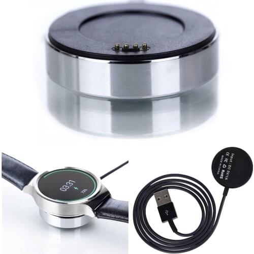 USB Smart watch magnetic charger stand dock pad for Huawei Watch Smartwatch android watch 2015 Magnetic Fast Charging Cable