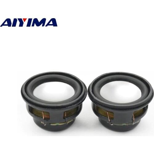 AIYIMA 2Pcs Mini Audio Speaker 27MM 4Ohm 3W Bass Multimedia Portable Speakers Audio Woofer Loudspeaker DIY