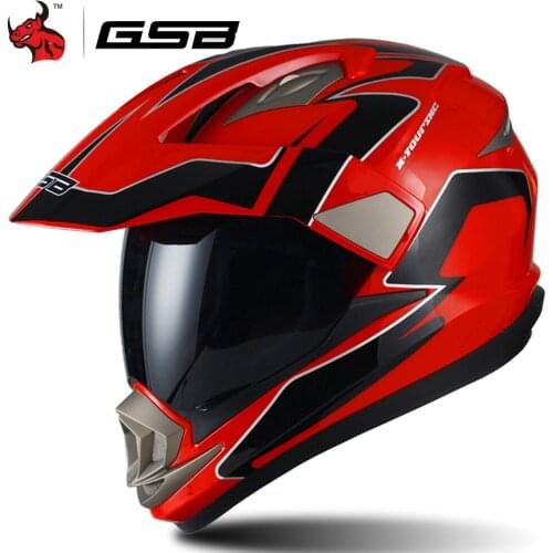 GSB Motorcycle Helmet Motocross Helmet Casco Moto Motorbike Racing Moto Helmet Biker Full Face Helmets ECE DOT Certification