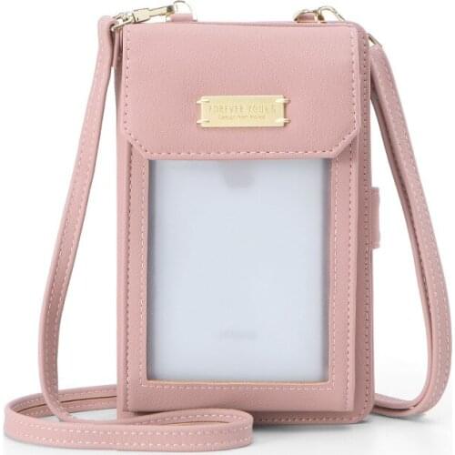 Shoulder Cell Bag Phone Wallet Female Card Holder Zipper Multifunctional Bag Crossbody Bag Purses Small Fashion Daily Use Mini