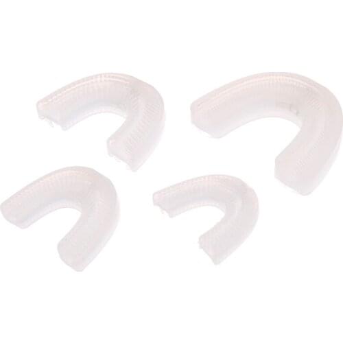 360 Degree U Type Automatic Electric Toothbrush Head Sonic Clean Replacement Toothbrush Heads Silicone Brush Teeth Heads