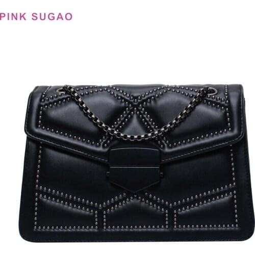 Pink Sugao crossbody bags for women designer purses and handbags luxury handbags women bags designer shoulder bag Chain bag new