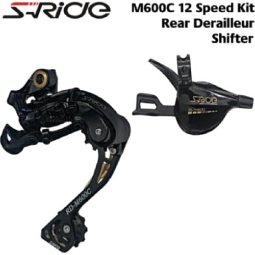 S-RIDE M600C 12 Speed Shifter compatible Eagle 12, M9100,SUNRACE,ZRACE Cassette