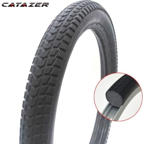 20x2.125 Bicycle Solid Tyre Electric Bike Tire BMX Kids Bike Tyre Mountain Bike Tires Cycling Riding 20 Inch PU Inflatable Tire