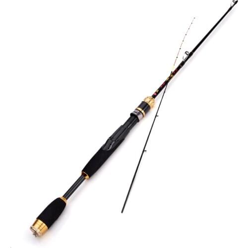 Two Lengths of One Fishing Rod 1.2m 1.5m Semi-titanium Alloy 0.4mm Slightly Portable Spinning Soft Carp Ice Fishing Rods Tools