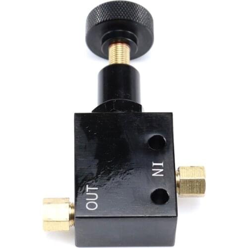 Metal Black Universal Adjustable Proportion Brake Valve and 2lb 10lb Residual Valve Kit Disc / Drum, Easy to Install