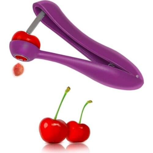 Cherry Cherries Pitting Device Creative Kitchen Cherry Clip Kitchen Tools Creative Pulper Cherry Pitting Fruit Pitting Tool