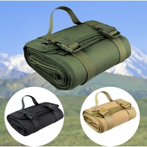 Military Shooting Mat Foldable Tactical Hunting Accessories Airsoft Paintball Combat Shooting Training Cs Army Blanket