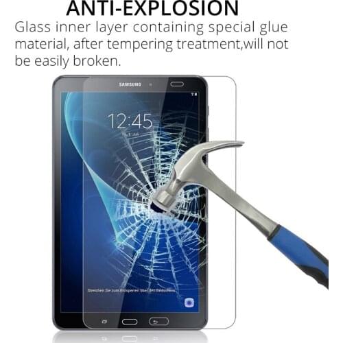 Tempered Glass Screen Protector for Samsung Galaxy Tab A 10.1 2019 T510 T515 10.5 2018 T590 T595 8.0 T290 T295 2016 T580