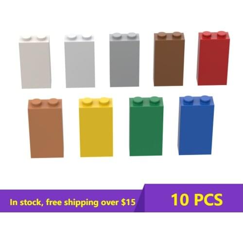 10PCS MOC Bricks Bricks 22886 1x2x3 Wall Tiles Ldd 22886 for Building Blocks Parts DIY Construction Christmas Gift Toy for child