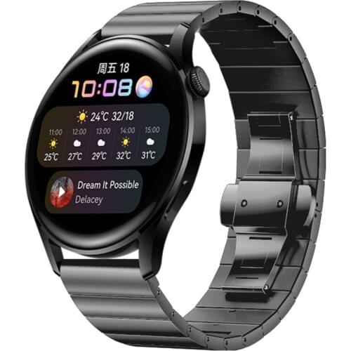 Stainless Steel Strap For Huawei Watch 3 Pro 48mm Band Bracelet Correa Metal Watchband Loop For Huawei Watch 3 46mm GT2 Pro