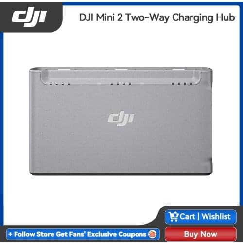 DJI Mavic Mini 2 Two Way Charging Hub Original Accessories Charge Three Batteries in Sequence & Transform Battery as Power Bank