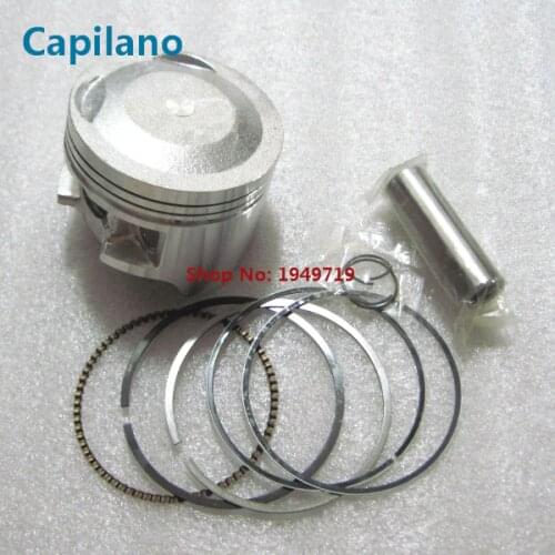Motorcycle XR250 piston kit with piston ring piston pin and piston pin lock for Honda 250cc XR 250 73mm bore