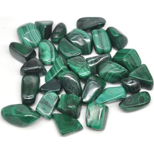Natural Malachite Tumbled Stones chips Bulk Healing Crystals Reiki Polished Gemstones Raw Minerals