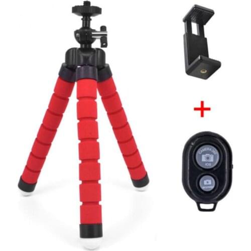 Mini Portable Tripod Holder Protable Phone Tripod Mini Flexible Octopus Tripod For IPhone Samsung Xiaomi Huawei Smartphone