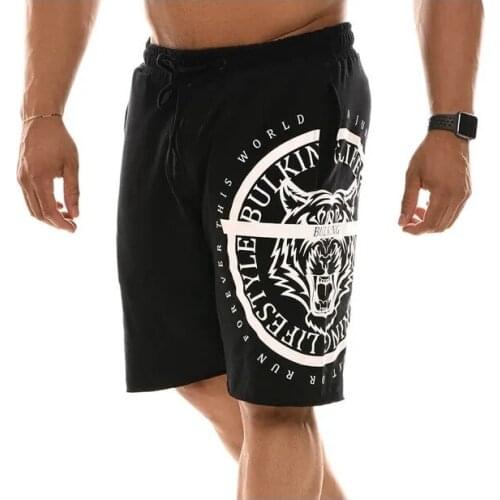 Brand Shorts Men Bodybuilding quick-drying Sports shorts Joggers Knee Length Sweatpants Summer Male Gyms training Running shorts