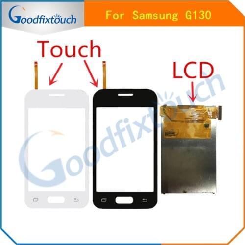 High Quality 3.5" For Samsung Galaxy DUOS Young 2 Duos G130H G130 LCD Display With Touch Screen Digitizer Sensor Panel
