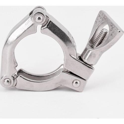 10" Tri Clamp Flange OD 268mm 304 Stainless Three Section Sanitary Tri-Clamp Fitting For Homebrew Beer