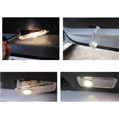 2Pcs Auto Ghost Shadow Lamp Car Door Led Welcome Laser Projector Light For PEUGEOT 508 408 RCZ 1007 206 (T1) 607
