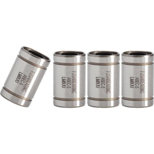 LM05UU Ball Bearing Bushing 5*10*15 mm ( 10PCS ) Linear LM5 LM 5mm LM5UU Motion Bearings LM05 UU 3D PRINT