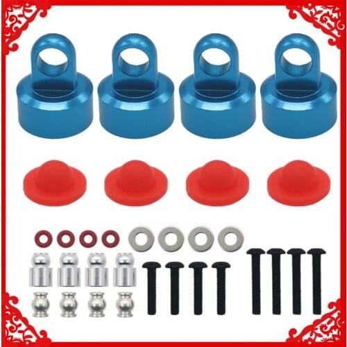 RCAWD alloy damper shock absorber upgrade set upper cover for 1-10 RC car HSP RGT Himoto Redcat parts