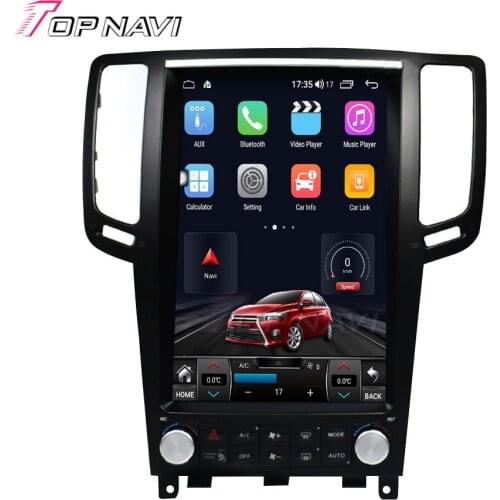 Android 10.0 Octa Core 6G+128G For Infiniti G25 G37 2004-2013 Car Multimedia Player Radio Stereo 12.1" Tesla Style Tape Recorder