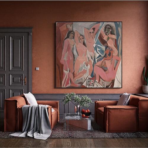 Canvas Painting Art Artist Abstract Style Posters and Prints Classic Home Decoration Wall Pictures for Living Room